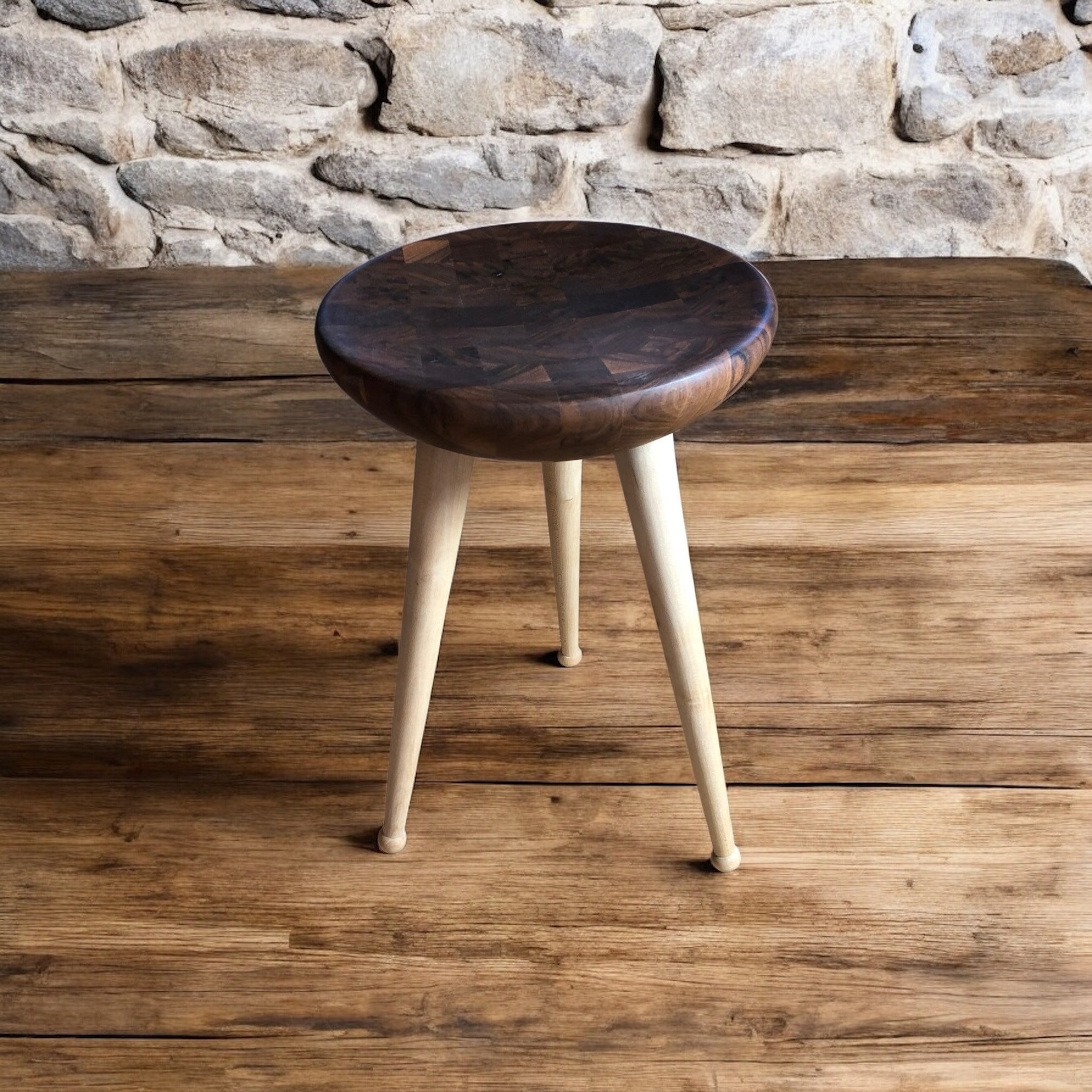 木口スツール（WW）｜一点もの｜ | 埼玉県家具工業組合